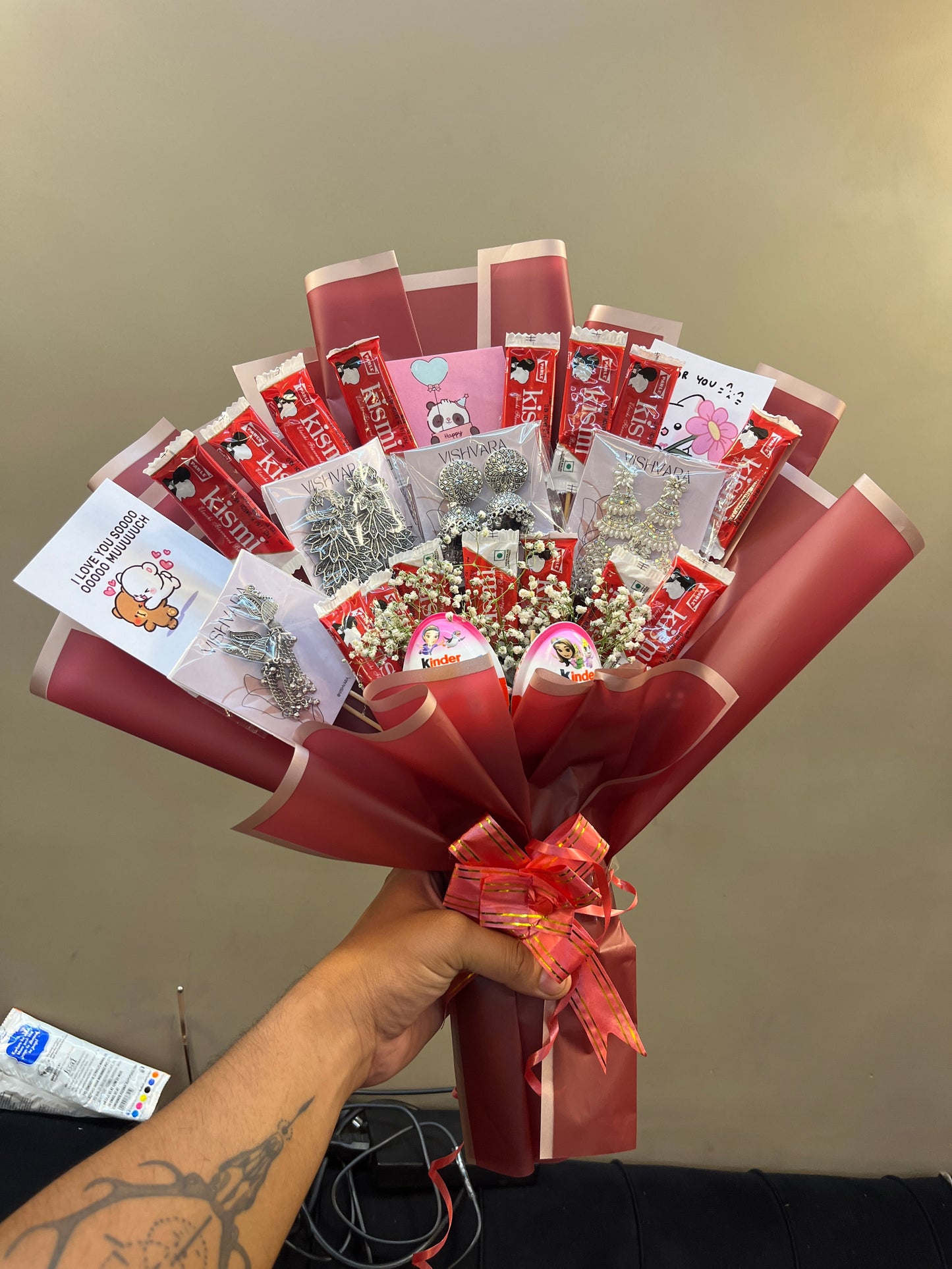 Luxury Chocolate & Jewelry Bouquet