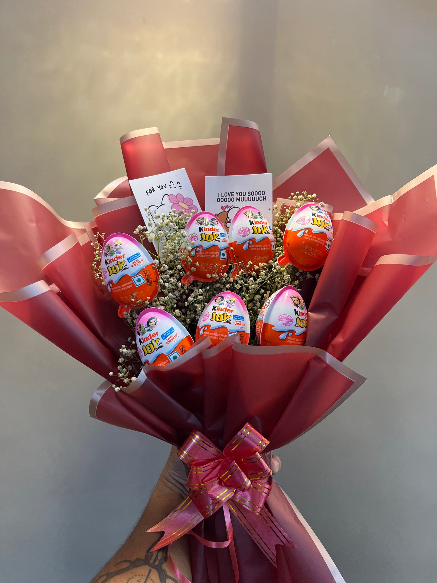 kinder joy bouquet