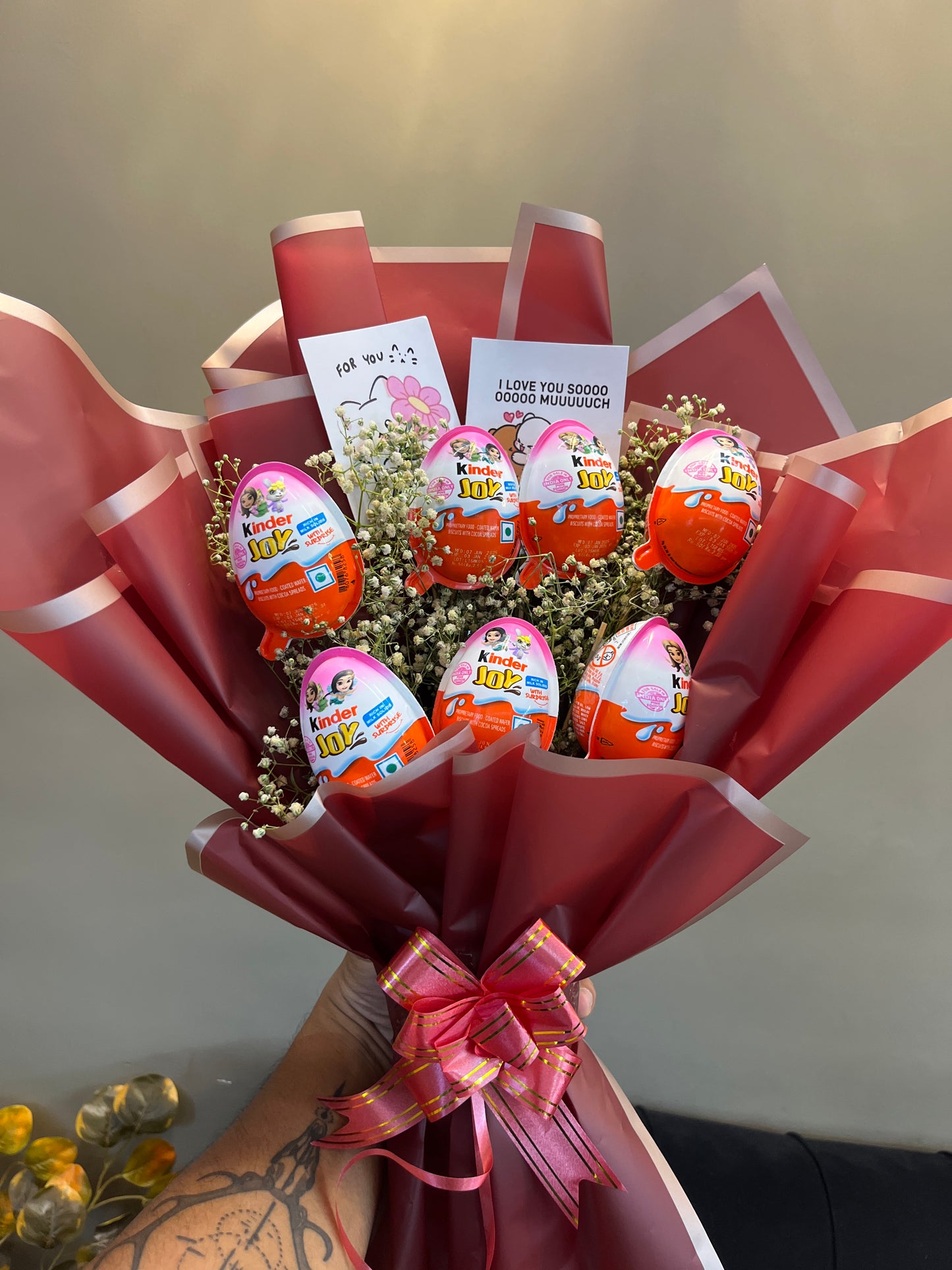 kinder joy bouquet