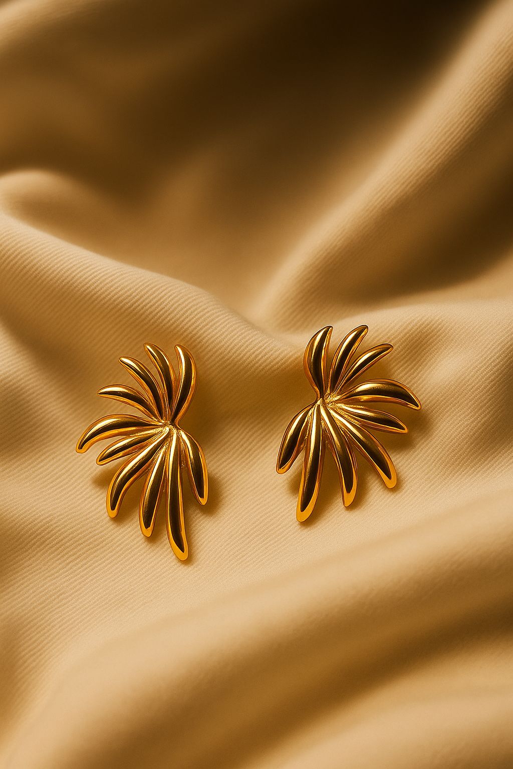 Golden Bloom Earrings