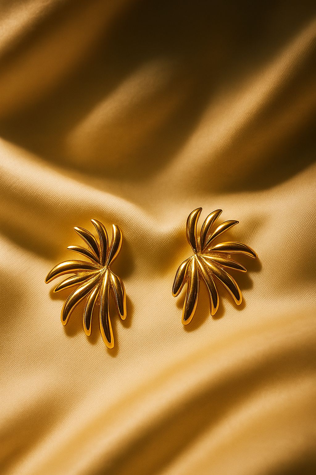 Golden Bloom Earrings