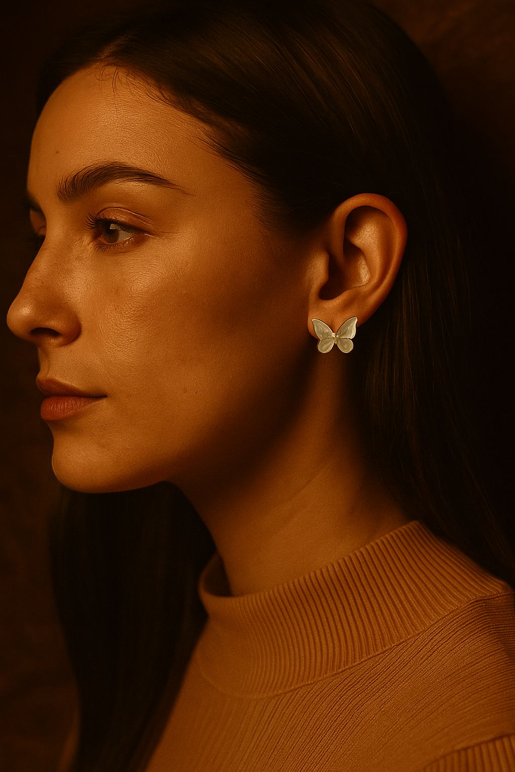 Butterfly Stud Earrings